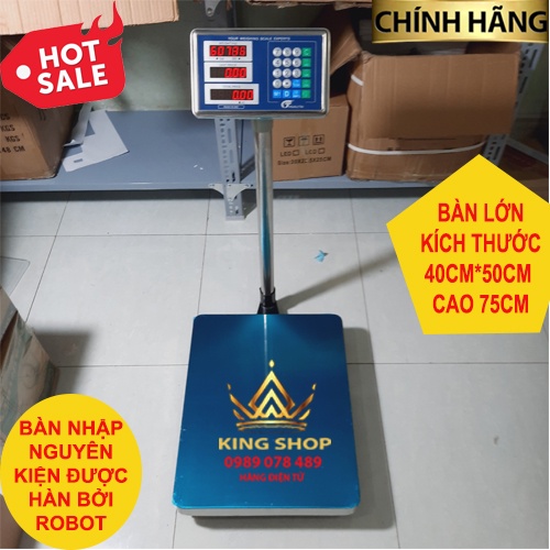 CÂN BÀN ĐIỆN TỬ 60KG, 100KG, 150KG, 200KG, 300KG LOẠI TỐT, ĐẦU INOX CAO CẤP CHỐNG VA ĐẬP