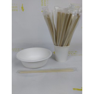 Đũa Gỗ Dùng 1 Lần (100 đôi/gói)