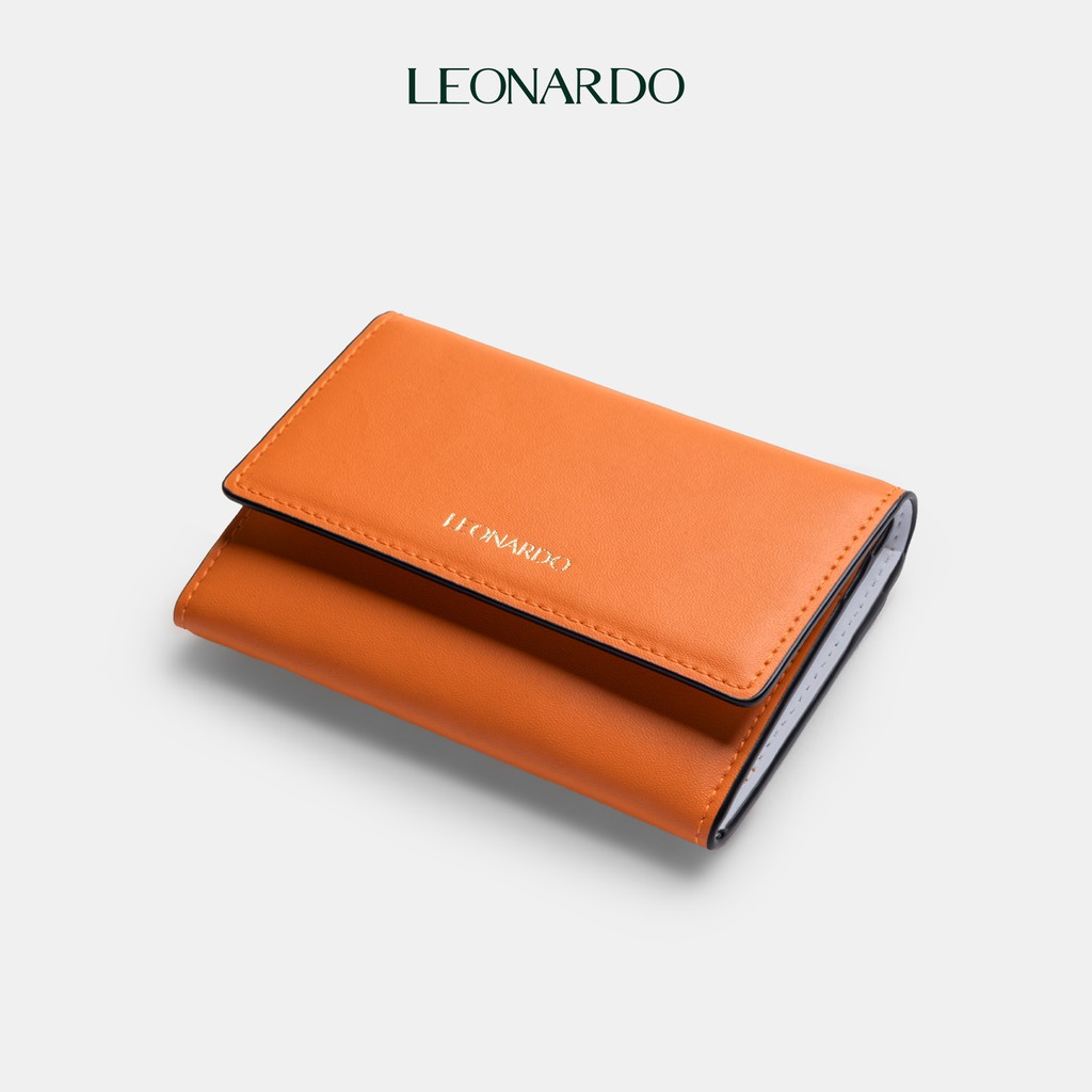 Ví da card holder Jenni thương hiệu Leonardo