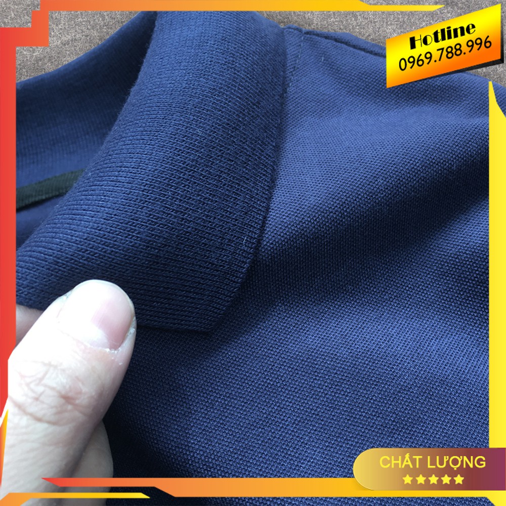 Áo thun nam polo ngắn tay , Logo THÊU,Chất Vải 100% Cotton cá sấu mềm mại