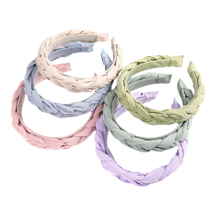 Cài tóc thiết kế thắt bím xinh xắn nhiều màu sắc tùy chọn