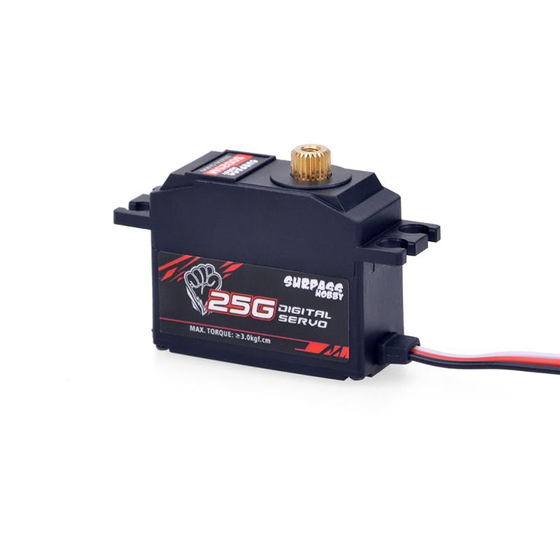 RC RC RC Động Cơ Servo S0025M Kim Loại 3.0kg Cho Đồ Chơi Điều Khiển Từ Xa Tỉ Lệ 1 / 12