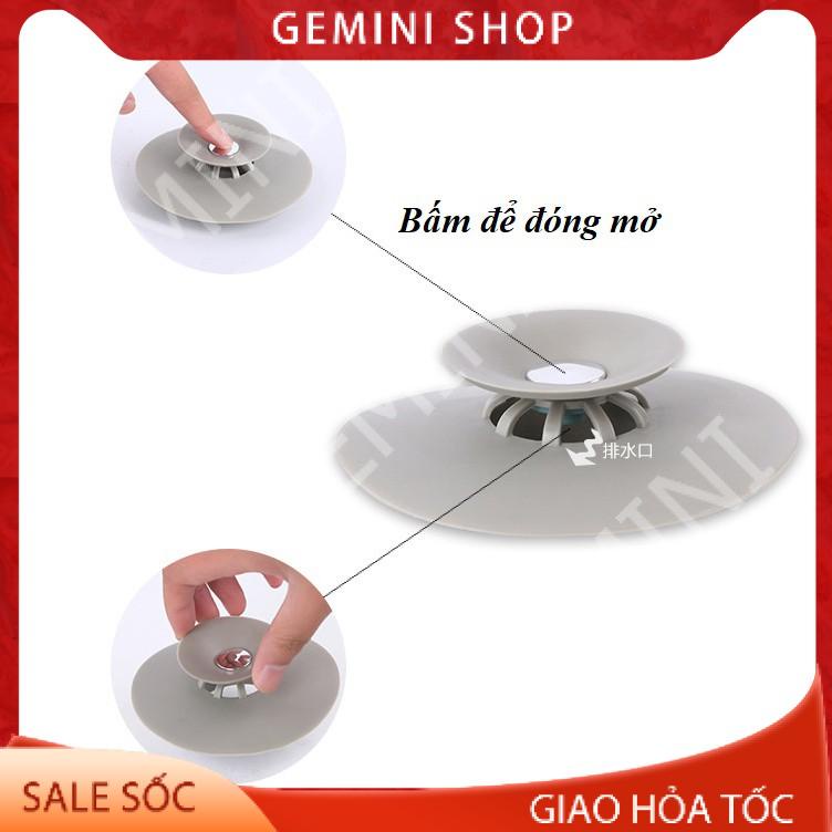 Chặn Rác Bồn Rửa Bát Bồn Rửa Mặt Bật Mở Thông Minh Ngăn Mùi Bồn Tắm B040 GEMINI SHOP