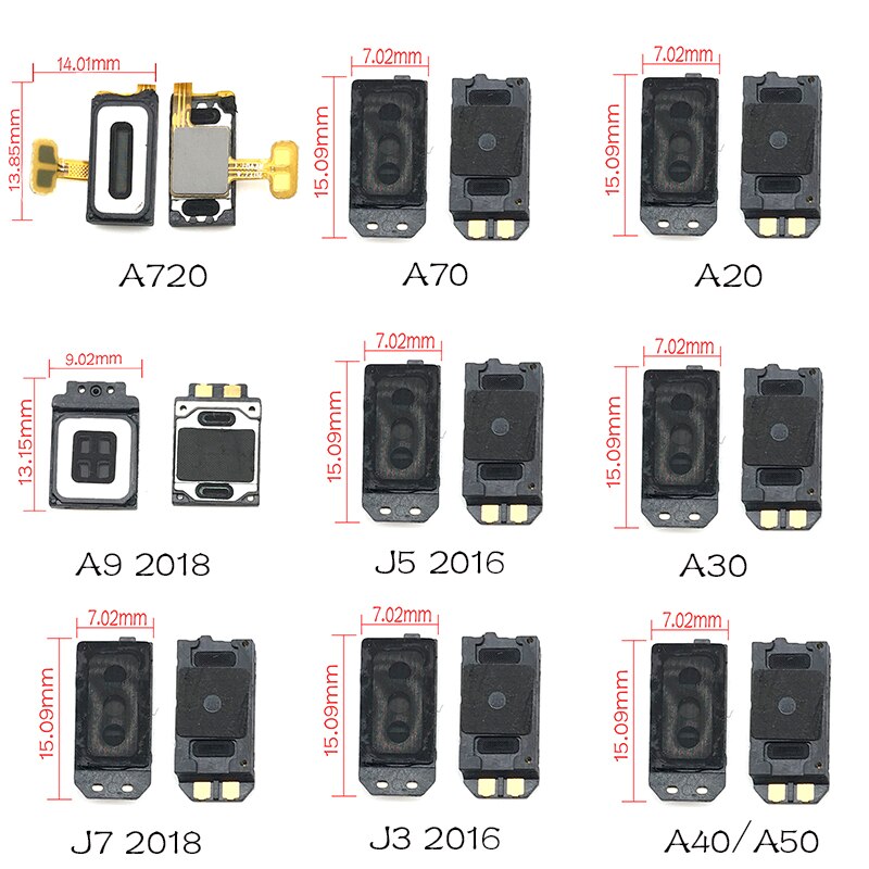 Set 2 Phụ Kiện Âm Thanh Chuyên Dụng Cho Samsung A9 A8 A6 A7 J7 J6 J8 J4 2018 / J3 J5 2016 / A20 A30