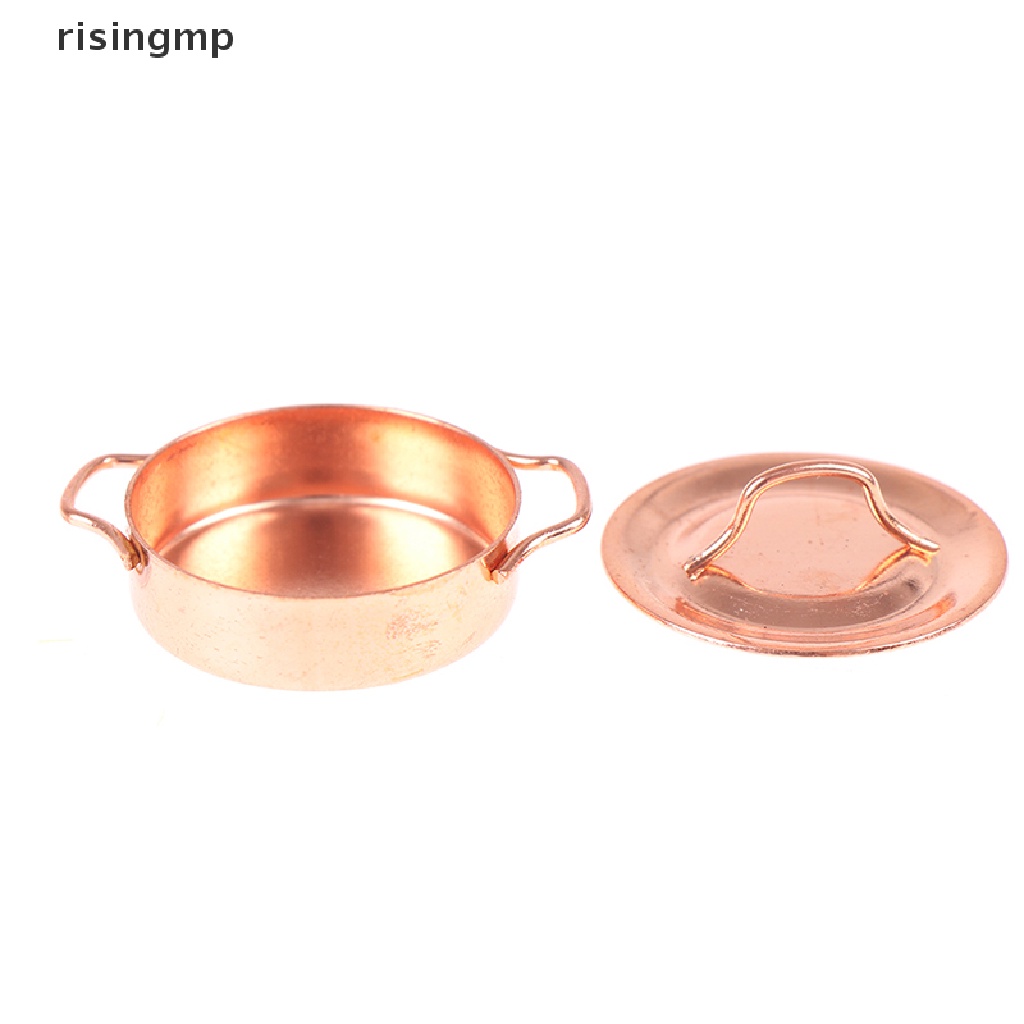 Mô Hình Nồi Nấu Súp Mini Tỉ Lệ 1 / 12 Dùng Trang Trí Nhà Búp Bê ♨Nóng Bỏng