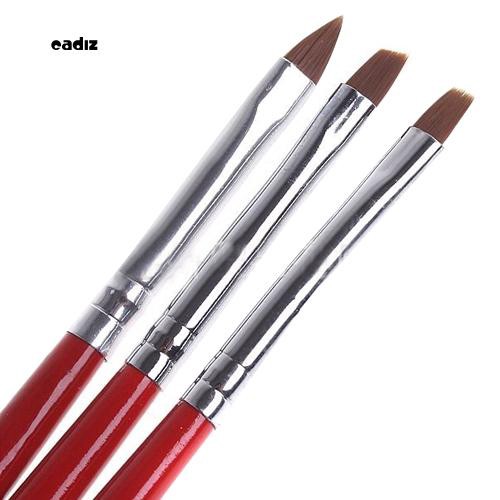 [Hàng mới về] Bộ 3 cây cọ vẽ trang trí nghệ thuật móng tay chuyên dụng