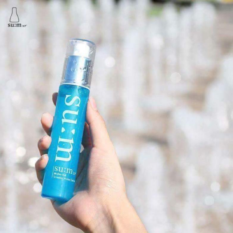 Xịt khoáng cấp nước Su:m37 Water-full Timeless Water Gel Mist 60ml date 2024 - Chính hãng LG Hàn Quốc