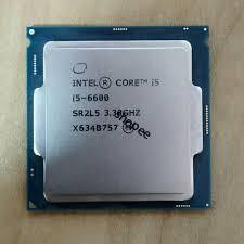 CPU intel I5 - 6600 Tray không box+tản