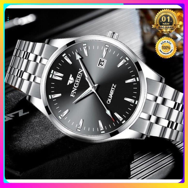 ĐỒNG HỒ FNGEEN CHÍNH HÃNG NAM DÂY THÉP CAO CẤP CHẠY LỊCH NGÀY (TẶNG KÈM HỘP VÀ PIN DỰ PHÒNG) | BigBuy360 - bigbuy360.vn