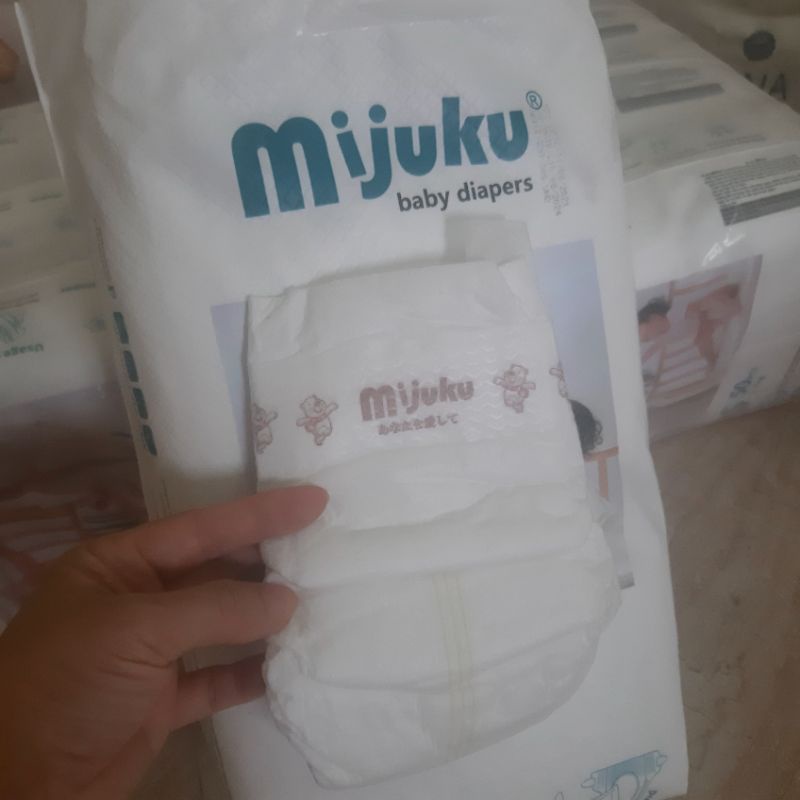 Tã Dán sơ sinh Mijuku (50miếng  cao cấp Nhật Bản size S/M)