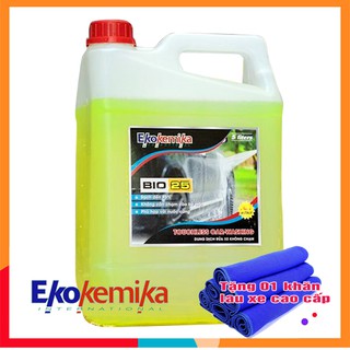 Nước rửa xe ô tô, xe máy không chạm bio25,5L