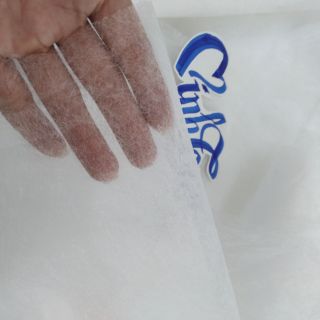 Vải keo hai mặt 100x50cm dùng ủi thêu thùa chuyên dụng Ms01