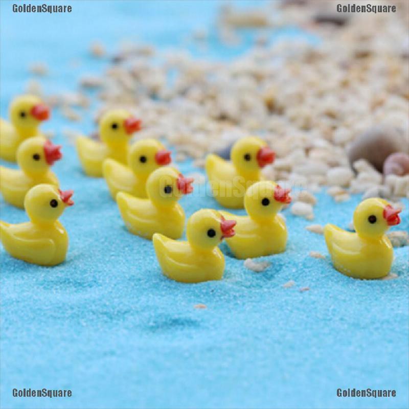 Bộ 10 Vịt Con Xinh Xắn Dùng Để Trang Trí
