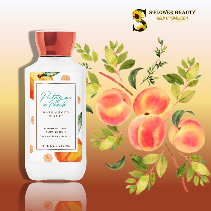 PRETTY AS A PEACH | Sản Phẩm Tắm Dưỡng Xịt Thơm Toàn Thân Lưu Hương Mịn Da Bath &amp; Body Works