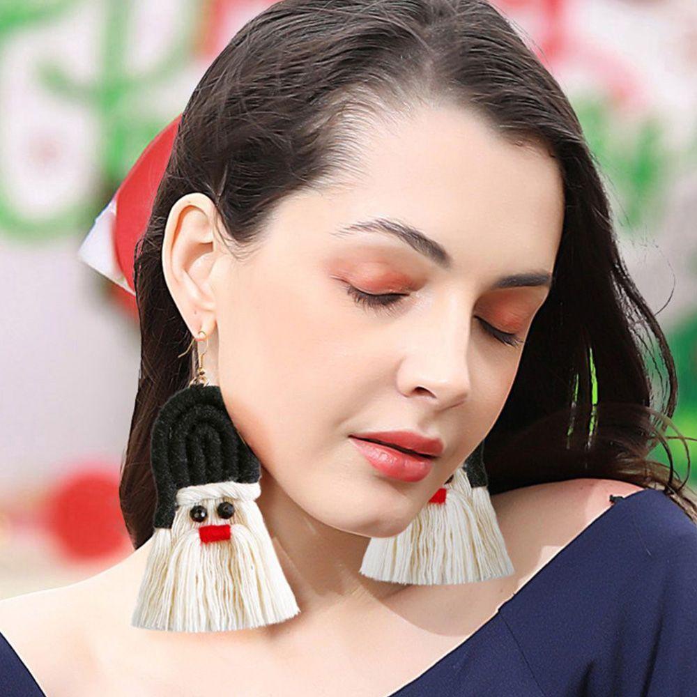 Bông Tai Họa Tiết Hoạt Hình Màu Kẹo Đơn Giản