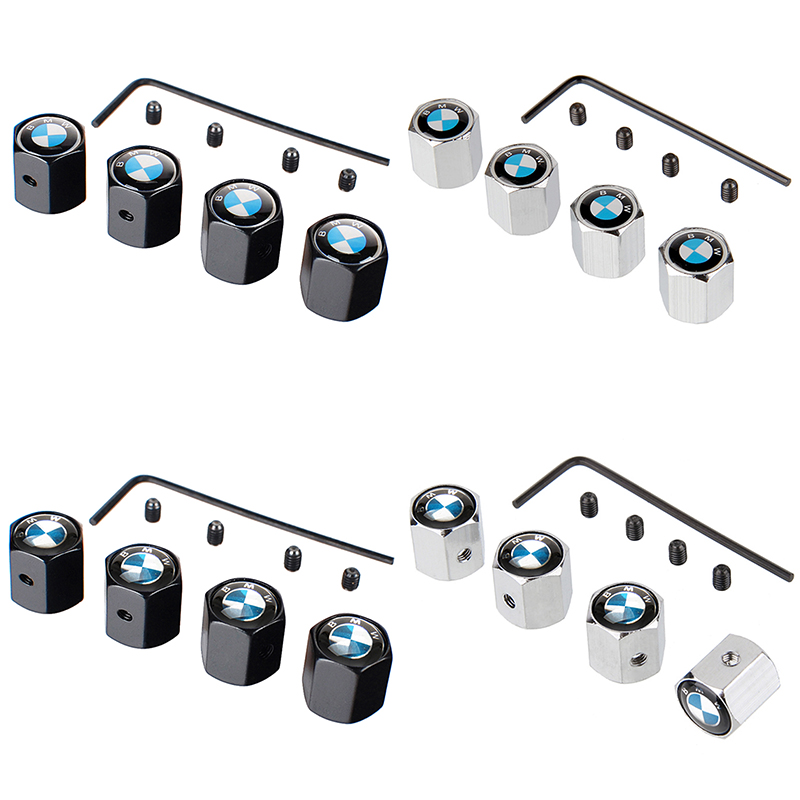 Set 4 Nắp Van Lốp Xe Ô Tô Bmw M Power Alpina Ac Hartge Hamn Logo F10 F30 F32 F15 F11