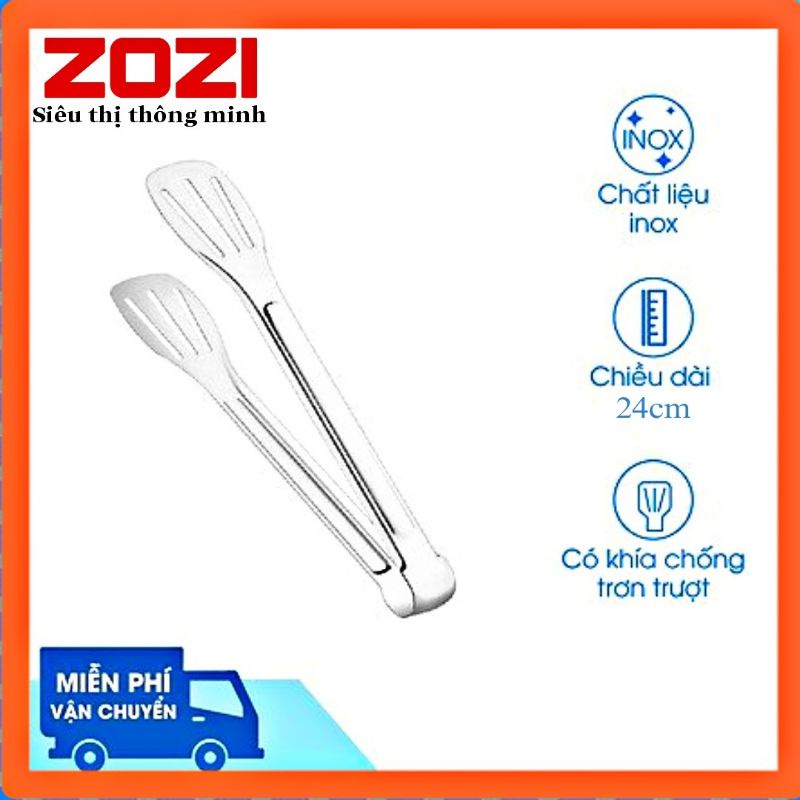 KẸP GẮP THỰC PHẨM INOX