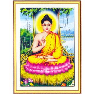 Tranh Đính Đá ABC 3D Phật Thích Ca Q0632 (KHÁCH TỰ ĐÍNH) KT:50X57CM