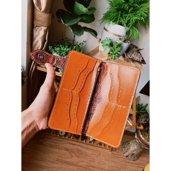 Ví biker Da Bò Xịn VintageVÍ DA ĐỰNG THẺ, VÍ DA MINI, VÍ ĐỰNG THẺ ATM, VÍ DA MINI HANDMADE, VÍ DA BÒ CAO CẤP, VÍ DA HAND