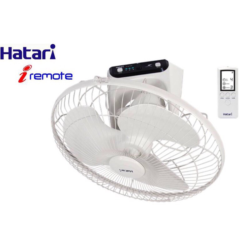 Quạt đảo trần Hatari HT-C16R1(S) (có điều khiển)