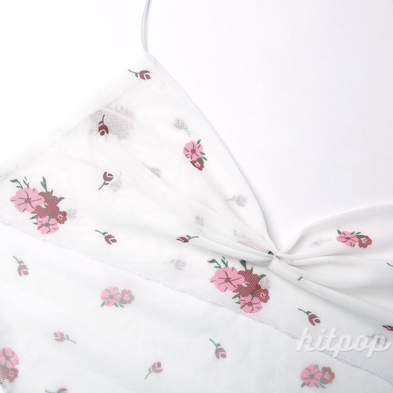 Áo cổ yếm in họa tiết thời trang sành điệu gợi cảm cho nữ | BigBuy360 - bigbuy360.vn