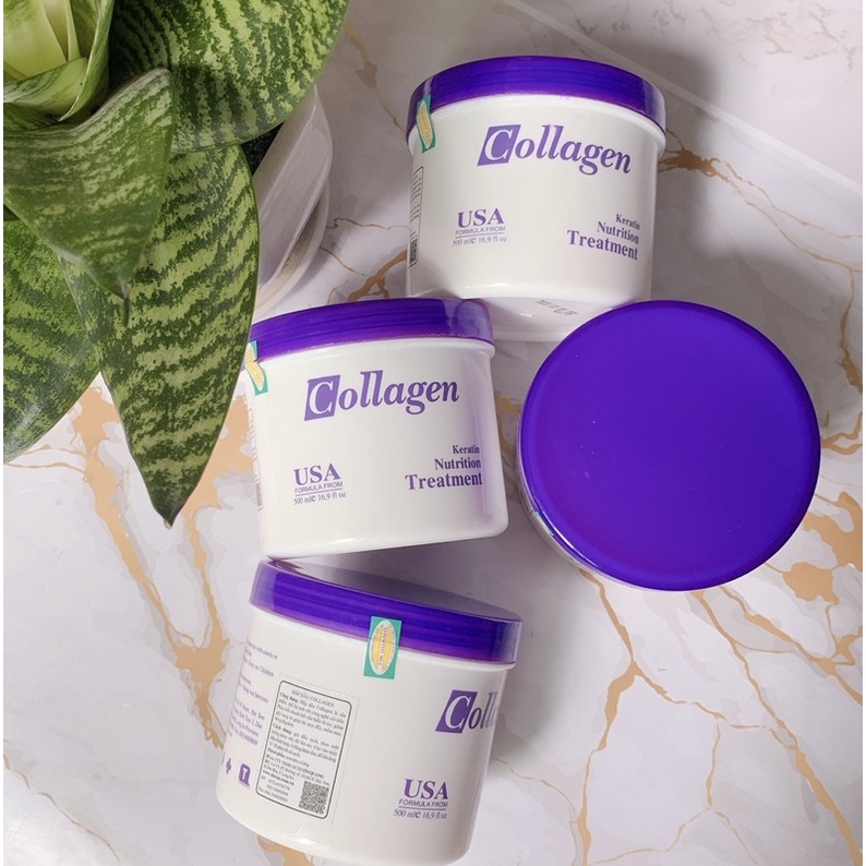 Hấp dầu ( Kem ủ tóc ) siêu phục hồi collagen 500g