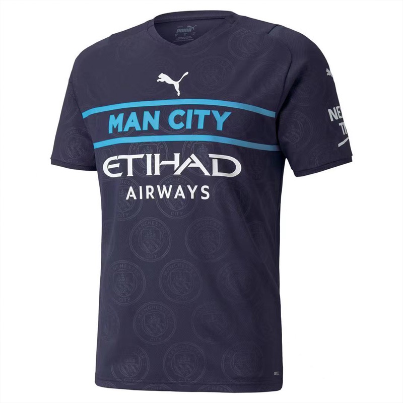 Áo Bóng Đá 3D Đội Tuyển MC / Man City 20-21 21-22 22-23 Chất Lượng Cao