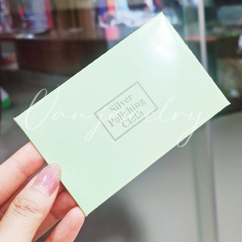 Khăn lau bạc Khăn hỗ trợ làm bóng sáng trang sức bạc Van Jewelry V10717