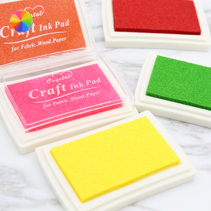 Concave Waist Color Oversized Ink Pad Special Ink Pad for Rubber Stamp DIY Ink Pad MM