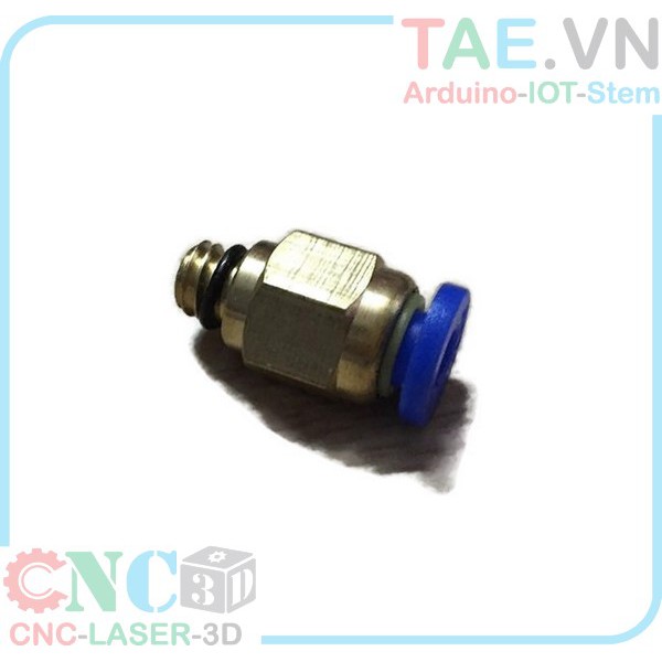 Vú Bơm Dầu Bôi Trơn Cho Máy CNC - Tự Động Hóa 6MM