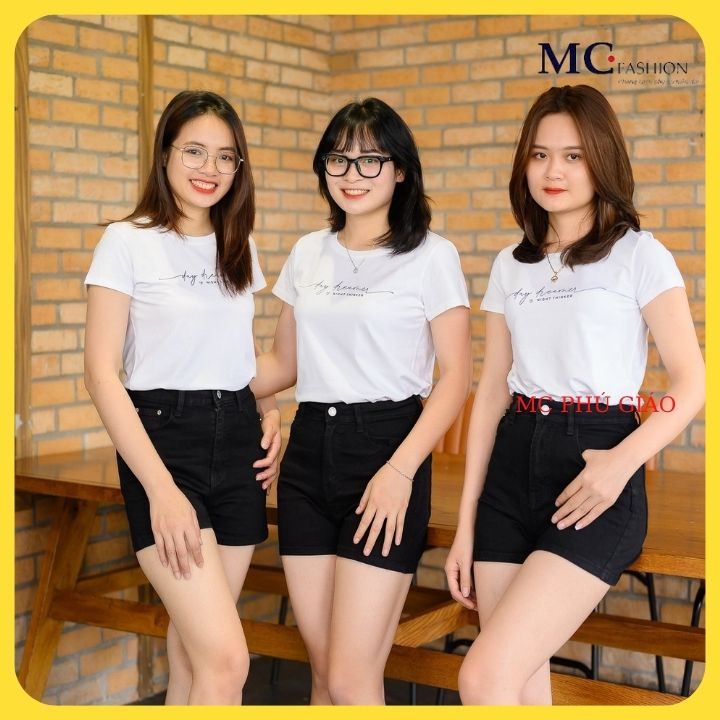 Áo Thun Nữ Cổ Tròn Phối Basic - Áo thun polo cá sấu chất vải Cotton co dãn 4 chiều - AP220