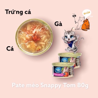 Pate Snappy Tom lon 85g cho mèo