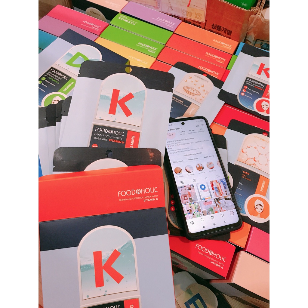 Mặt Nạ Giấy Foodaholic Essential Mask 23g Chăm Sóc Da Toàn Diện