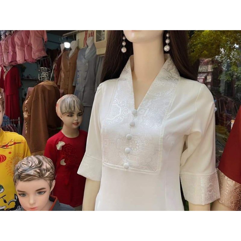 Đồ Lam Đi chùa- Bộ Tơ Cổ Chữ Y- Hàng Loại 1