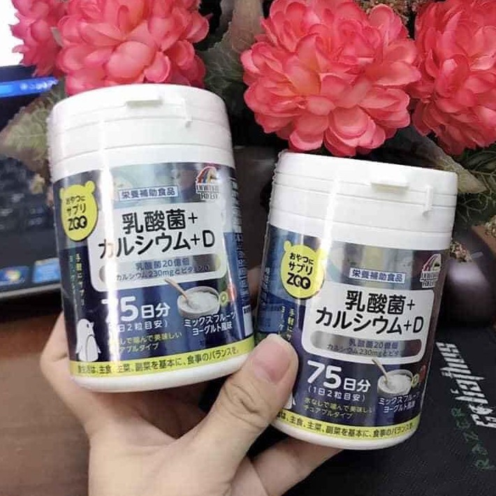 Kẹo bổ sung Canxi và Vitamin D cho bé của Nhật Bản