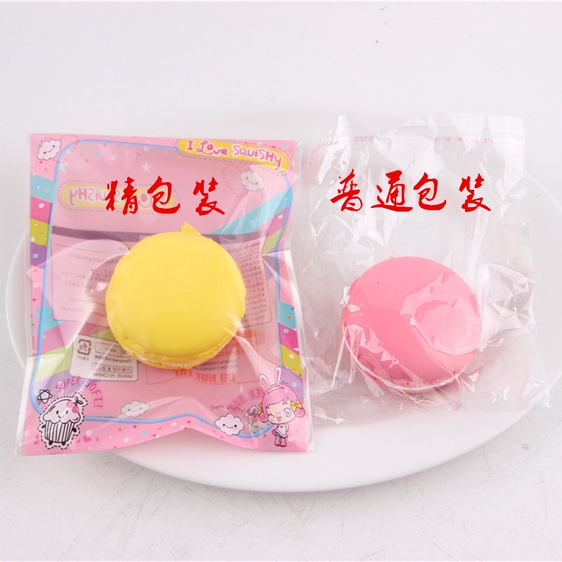 Đồ Chơi Squishy Hình Bánh Macaron 50 Dễ Thương