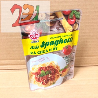 Túi Xốt Spaghetti Cà Chua Ớt Cô Đặc Hoàn Hảo ottogi 110g