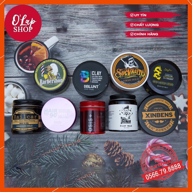 [sale sốc] - sáp tạo kiểu pomade suavecito  hàng chính hãng