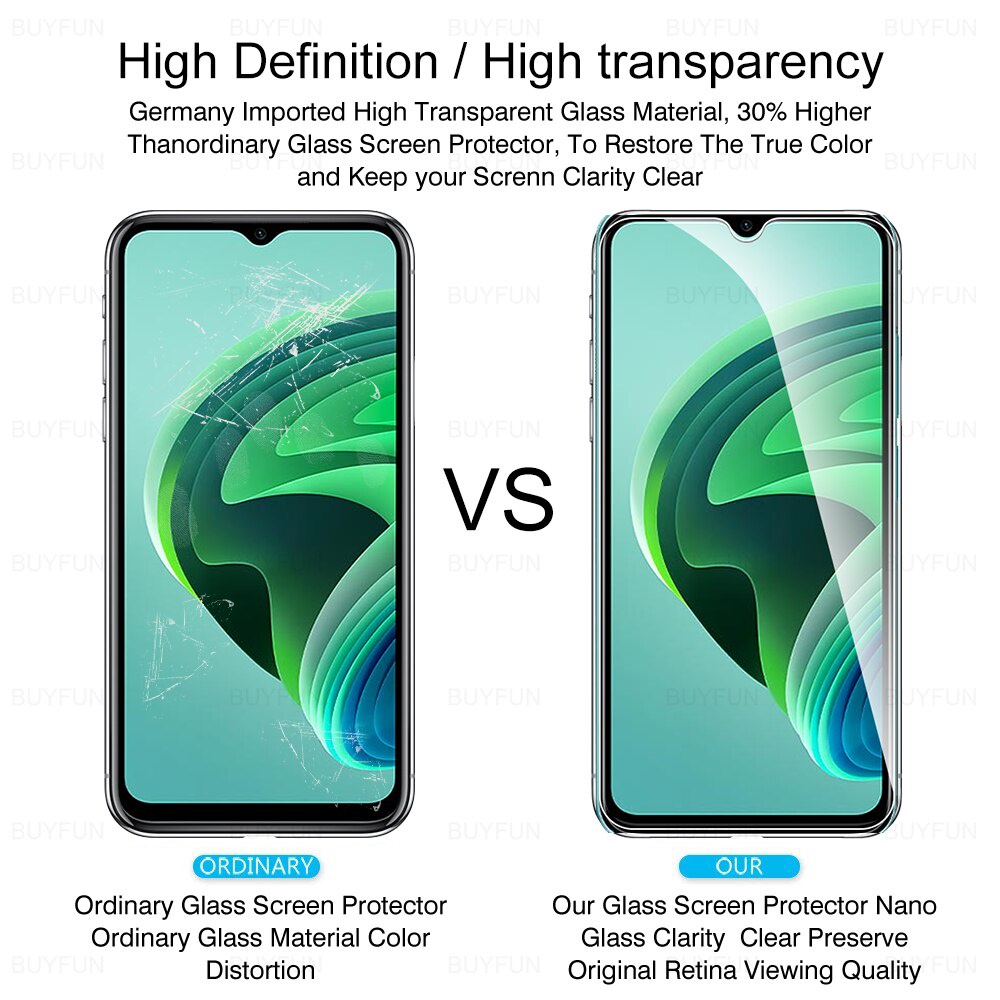 Set 2 Kính Cường Lực Bảo Vệ Màn Hình Điện Thoại Xiaomi Redmi 10 5G 6.58'' Redmi Note 11E Redmi10 Redmi11 E