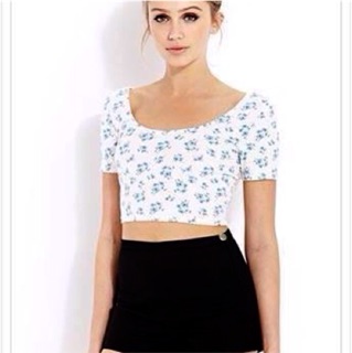 Áo croptop f21 