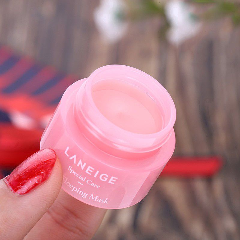 Mặt Nạ Dưỡng Ẩm Môi LANEIGE - Mặt nạ ngủ ủ môi LANEIGE mini dưỡng môi 3g
