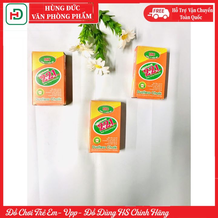 PHẤN VIẾT BẢNG KHÔNG BỤI,PHẤN TRẮNG MIC 221