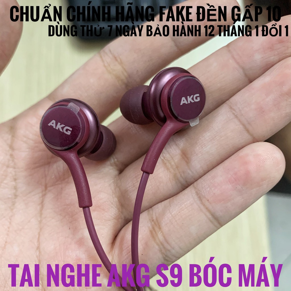 Tai nghe AKG bóc máy cho máy S9 bản đặc biệt TẶNG HỘP ĐỰNG