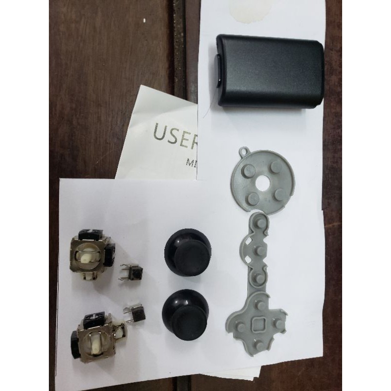 Chụp cần xbox 360, analog xbox 360, phím cao su xbox360,củ xoay xbox nút lb rb cò xbox