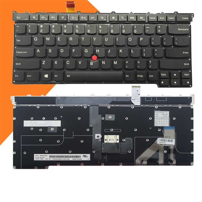 Bàn phím laptop LENOVO ThinkPad X1 Gen 3 Có Đèn