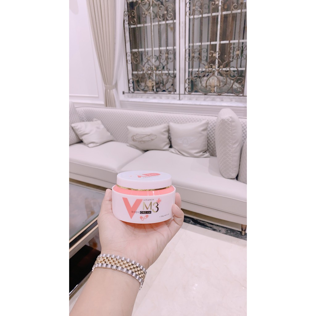 Body Vitamin Cream M3+ 250g - Trắng Da Toàn Thân