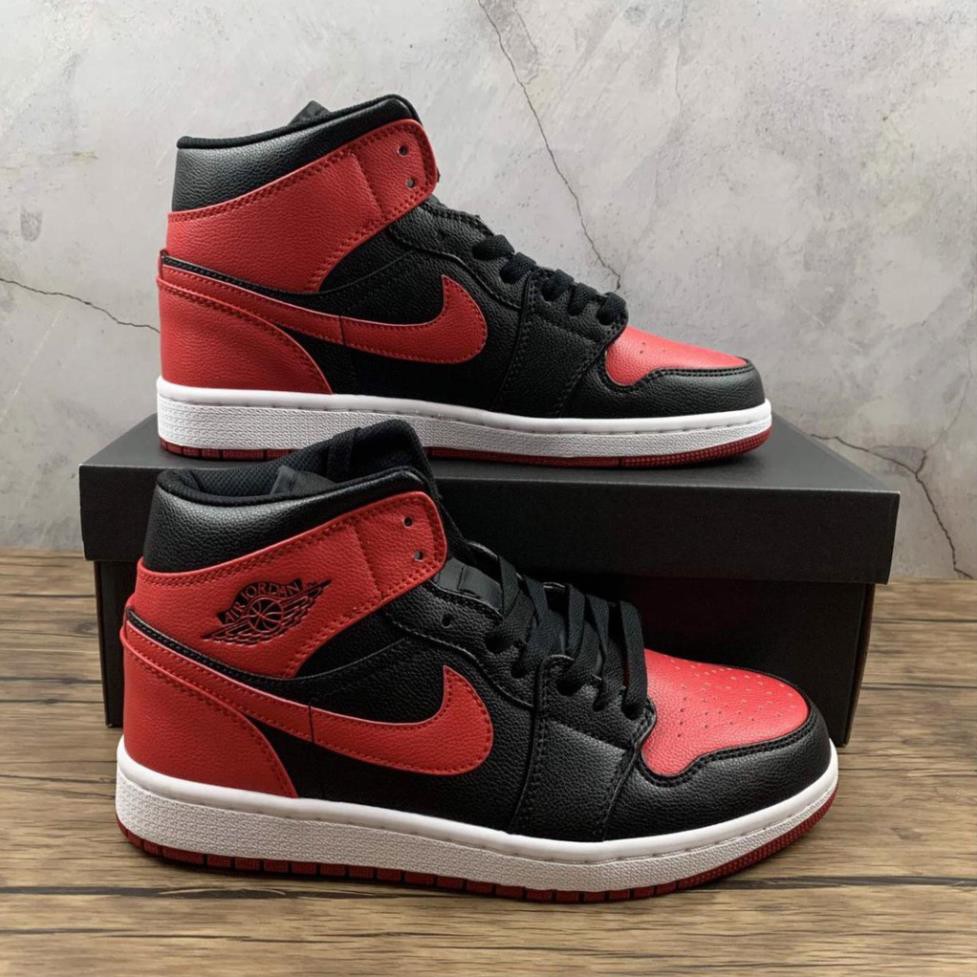 (FREESHIP, QUÀ TẶNG NGẪU NHIÊN) Giày thể thao AIR JORDAN 1 Retro High Chicago đỏ đen cao cổ cực đẹp