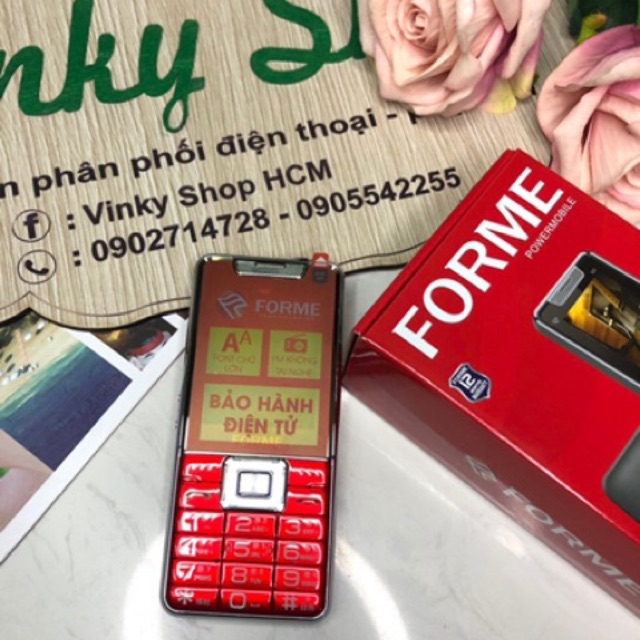 Điện Thoại FORME M3 2 sim 2 sóng pin 2700mAh Màn hình 2.4inch Mới Fullbox Bảo hành 12 tháng | BigBuy360 - bigbuy360.vn