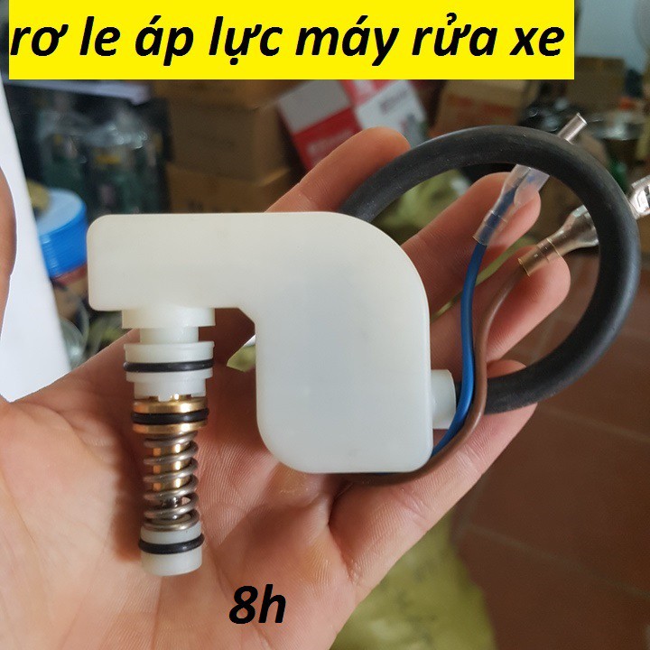 Rơ le tự ngắt máy rửa xe ô tô xe máy mini - rơ le máy rửa xe(rơ le cong)