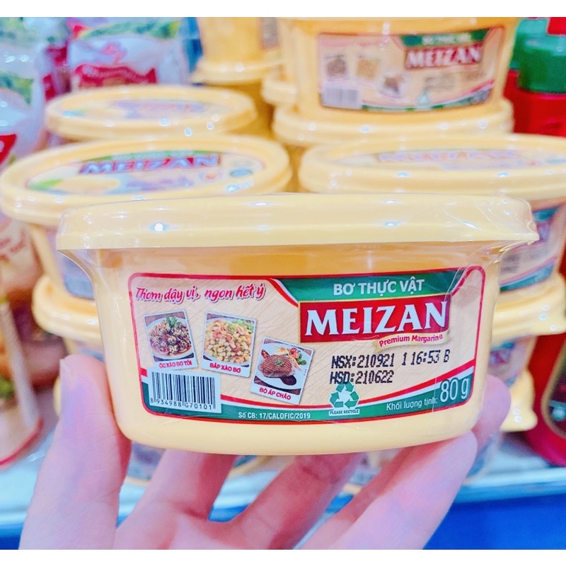 BƠ THỰC VẬT MEIZAN 80G